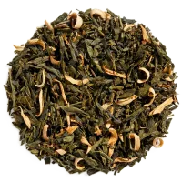 Grün-aromatisierter-Tee-Green Orange